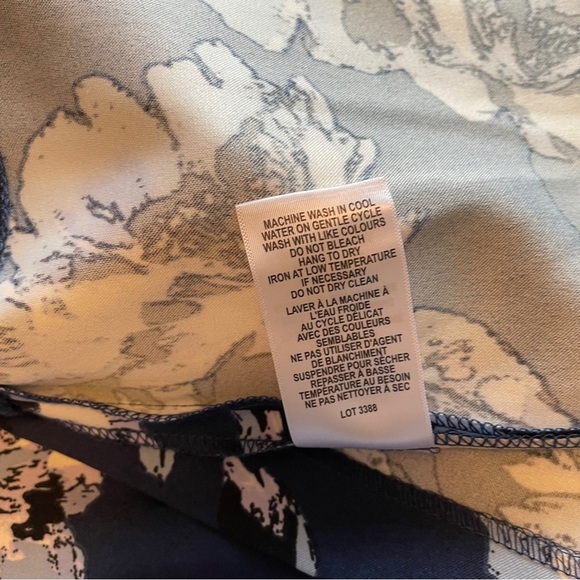 Mario Serrano Made In Italy- Floral Sheath-Size12-Round Neck-Fitted Bodice NWOT - Picture 11 of 12